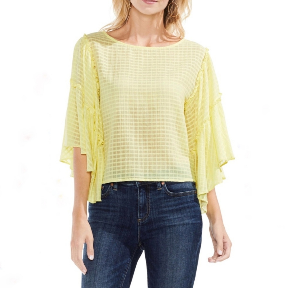 Vince Camuto Floral Crush F2 In Lemon Cream